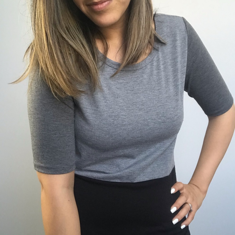 Color block LULAROE Julia dress